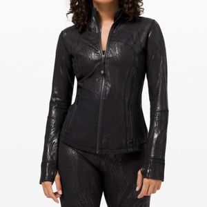 Lululemon shiny define jacket size 10
